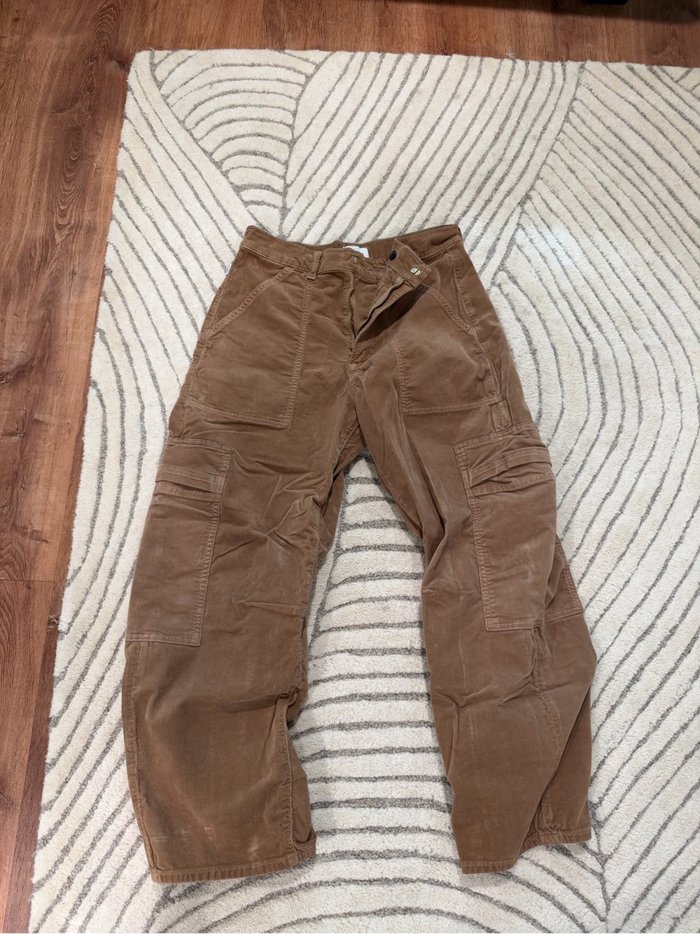 Citizens Of Humanity Brown Corduroy Cargo Pants